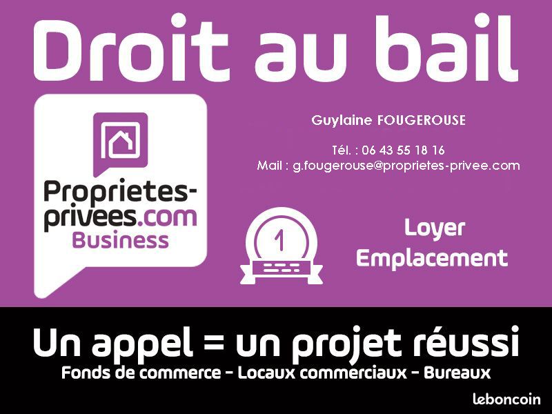 EXCLUSIVITE MONTBRISON - LOCAL COMMERCIAL 200 m²