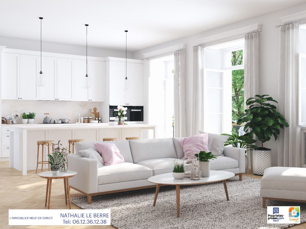 Appartement Saint Nazaire 3 pièce(s) 60 m2 avec jardin