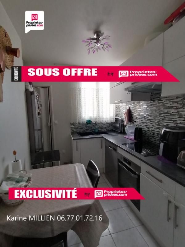DREUX 28100 Appartement de type T3 - 4ème étage avec ascenseur - 1 cave - 1 place de parking extérieur - 79 990 HAI