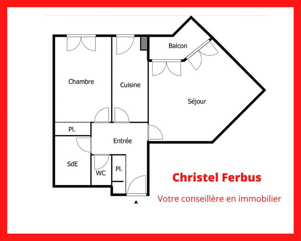 93190 Livry-Gargan - Appartement 2 pièces 45.89 m²- 1 chambre- Balcon - Box - Cave