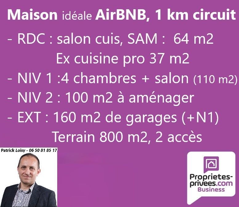 SECTEUR NEVERS, MAGNY COURS - MURS COMMERCIAUX LIBRES , HOTEL RESTAUTRANT