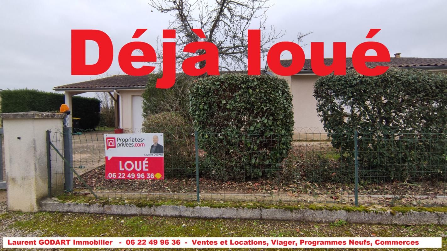 Maison 3 chambres, garage, jardin, abri voiture et puits