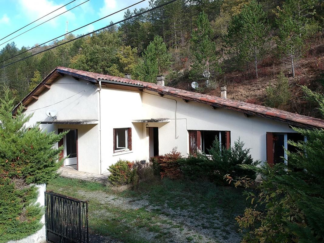 Maison de plain-pied à Cahors avec garage