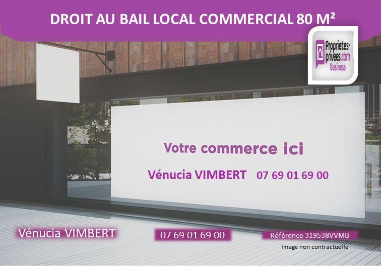 METROPOLE ROUEN - Droit au bail Local commercial 80 m²