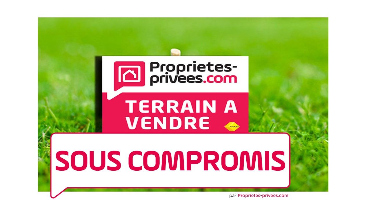 Terrain constructible 2505 m2