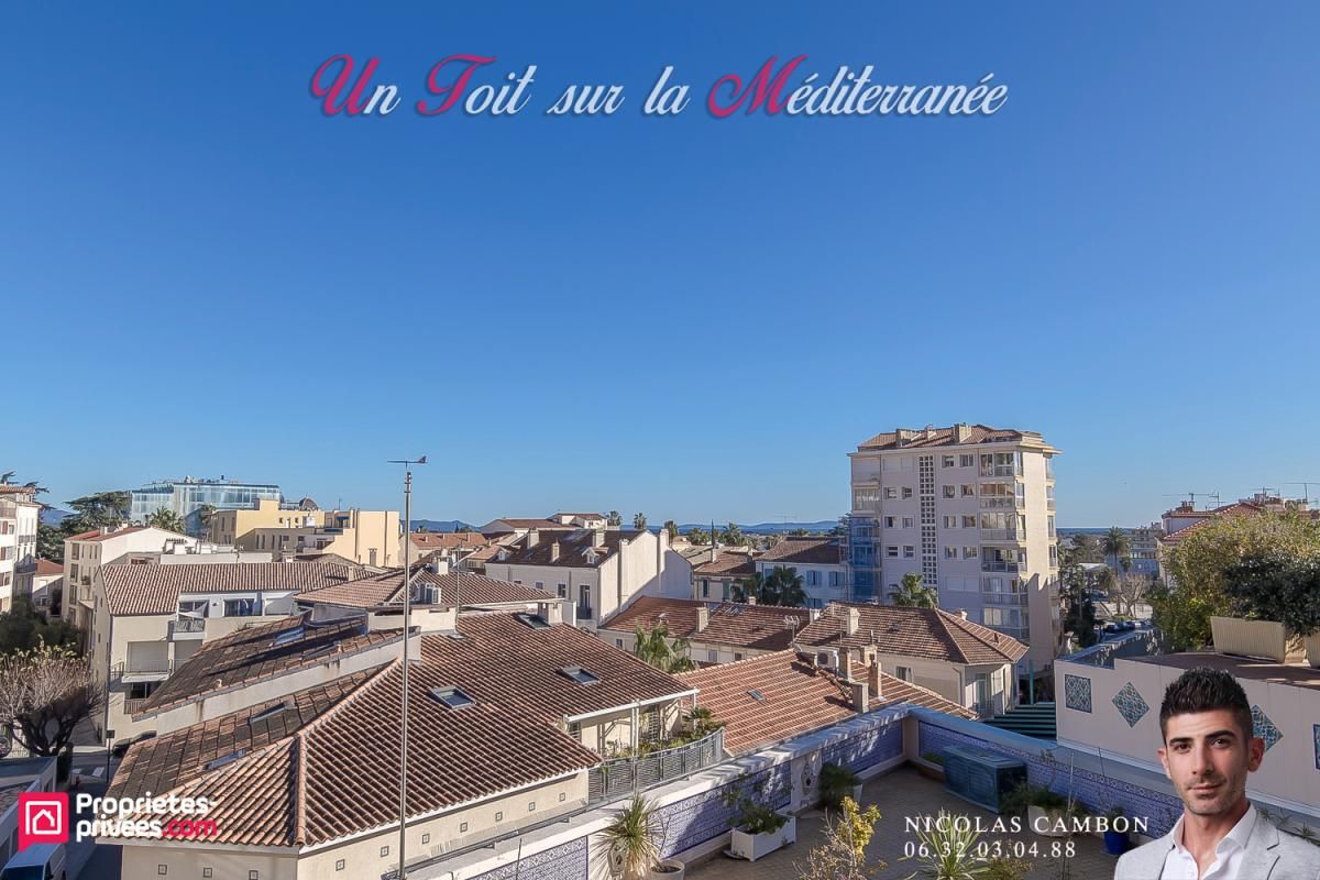 SOUS COMPROMIS - Appartement Type 2 centre ville de Hyères avec parking privé, cellier et terrasse. EXCLUSIVITE