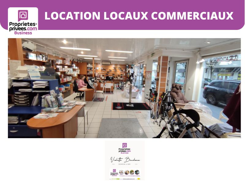 PONTAULT COMBAULT - CENTRE VILLE - local commercial 108 m² -