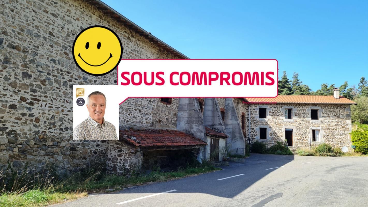 ***SOUS COMPROMIS*** RARE sur ce SECTEUR corps de ferme à rénover  3 chambres135m² sur environ 1800m² de terrain