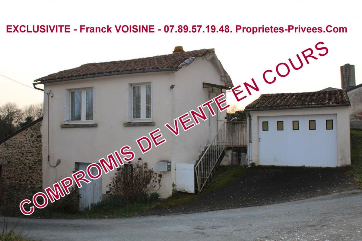 Maison  à vendre en EXCLUSIVITE - Le Boupère - 1 chambre - 26 m2 + garage et sous-sol