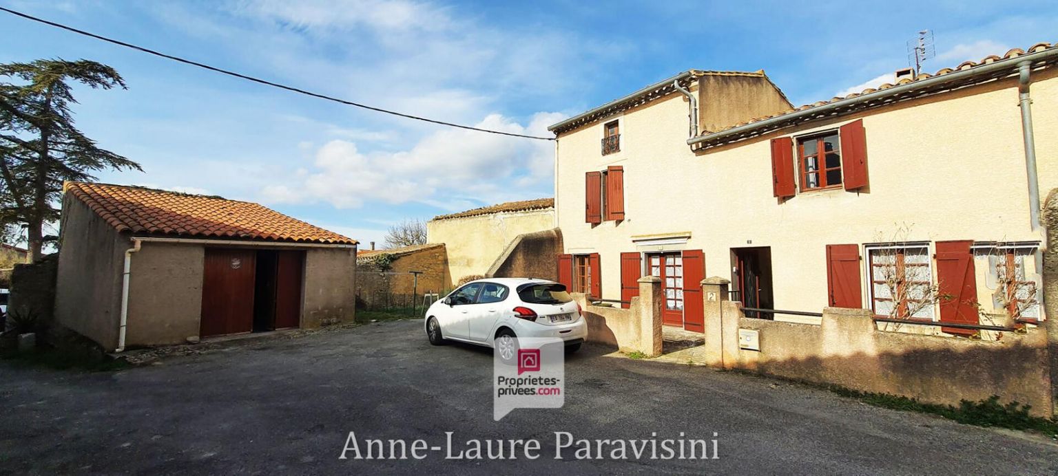 Ventenac Cabardès, Maison de village avec garage et jardinet