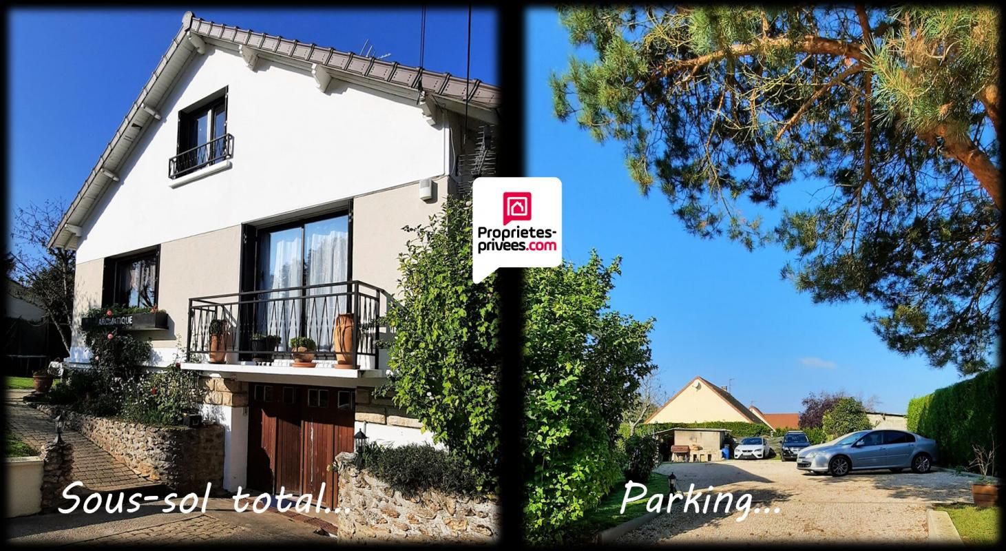 PROCHE HOUDAN (78550) EN CCPH - Maison individuelle - Sous-sol total - 4 chambres - garage - terrain 1600m² - 366800 HAI