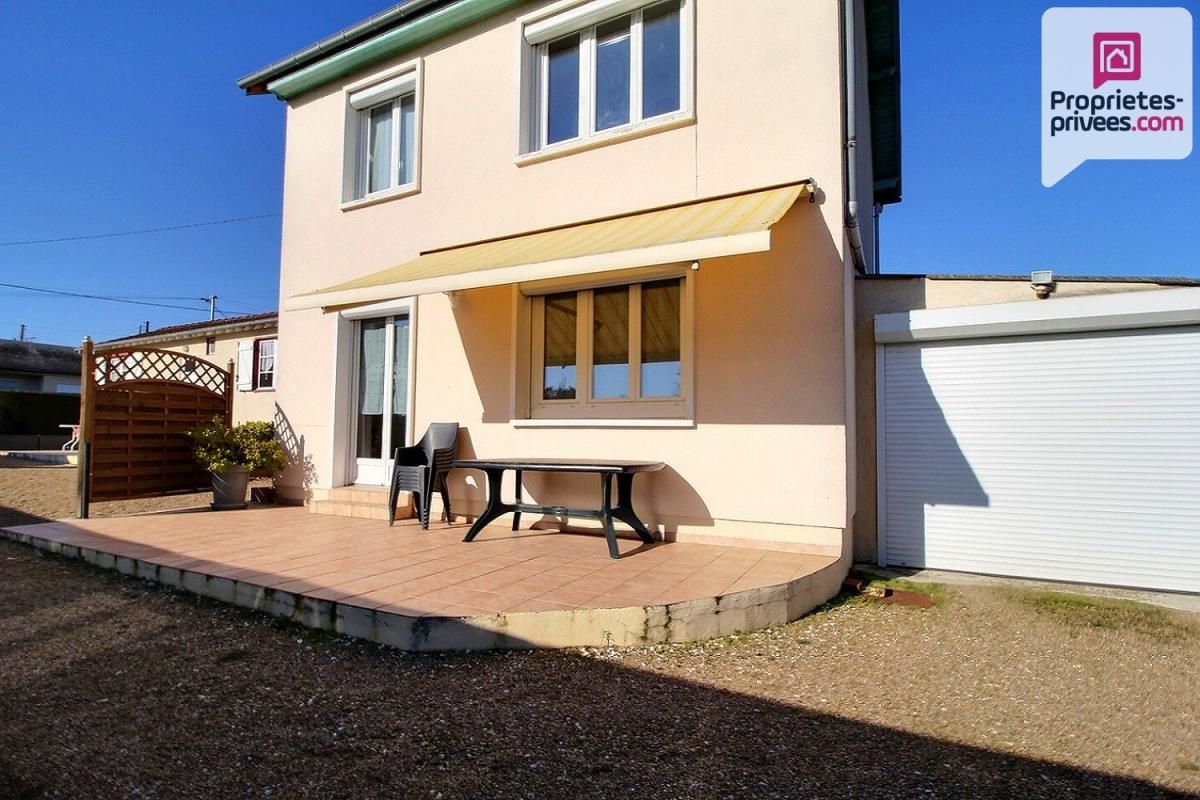 Maison 91 m2/3 CHBRES + Annexe 40 m2, garage, terrain 833 m2