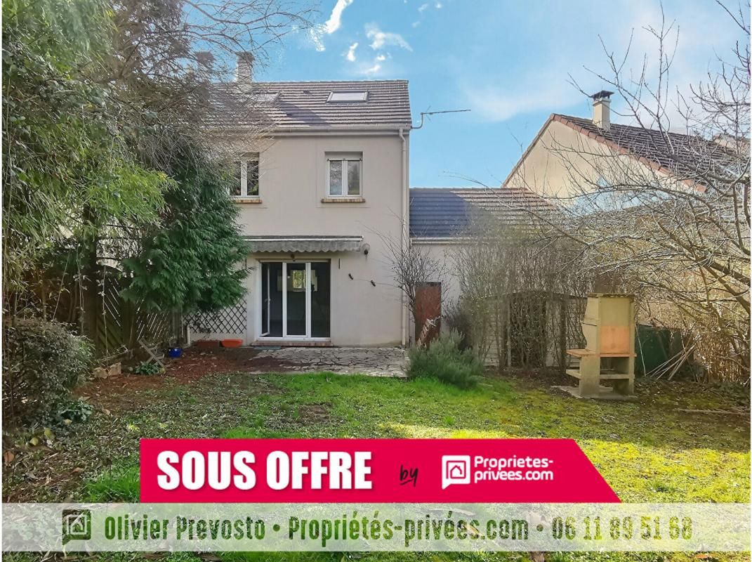 Agréable maison 84m² 3 ch. et jardin sur MORANGIS (91420)