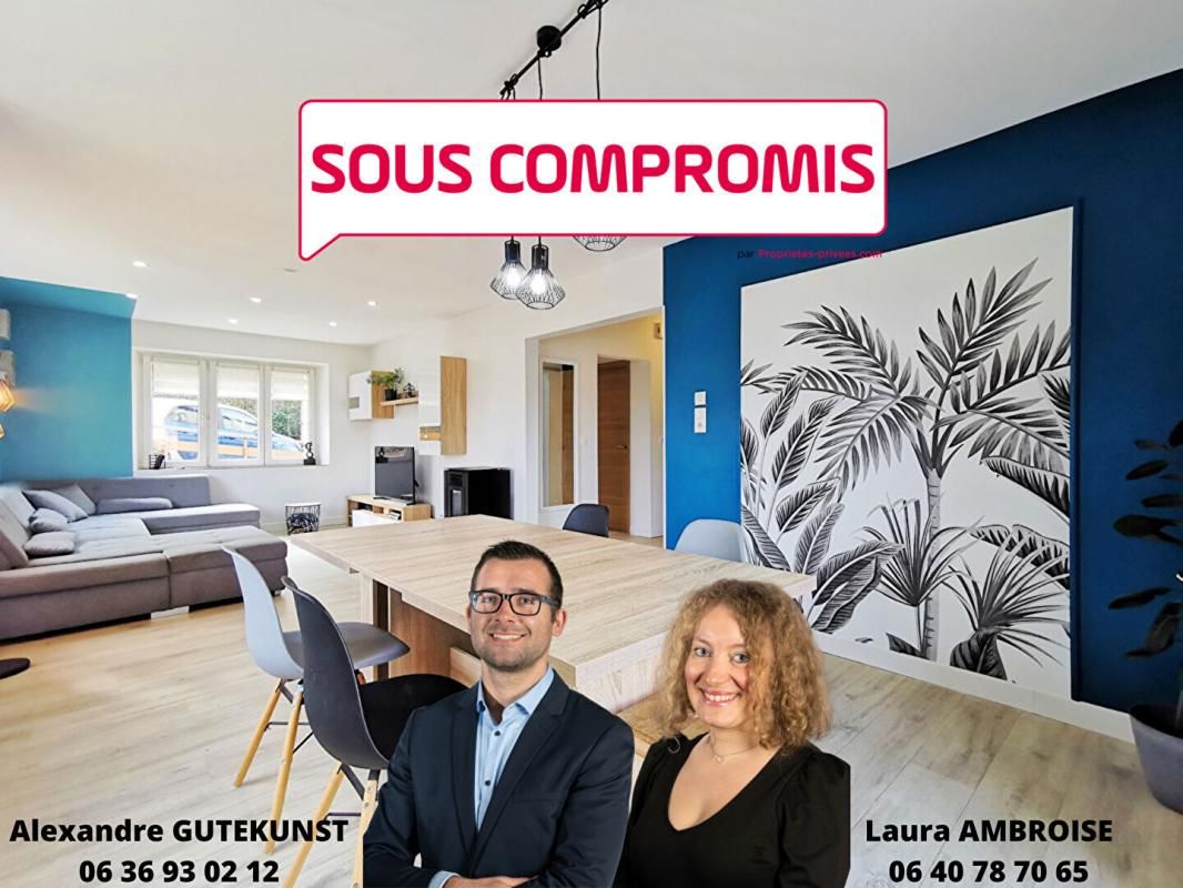 **** SOUS COMPROMIS**** Vente maison 4 pièces d'environ 122 m² sur terrain de 17 ares