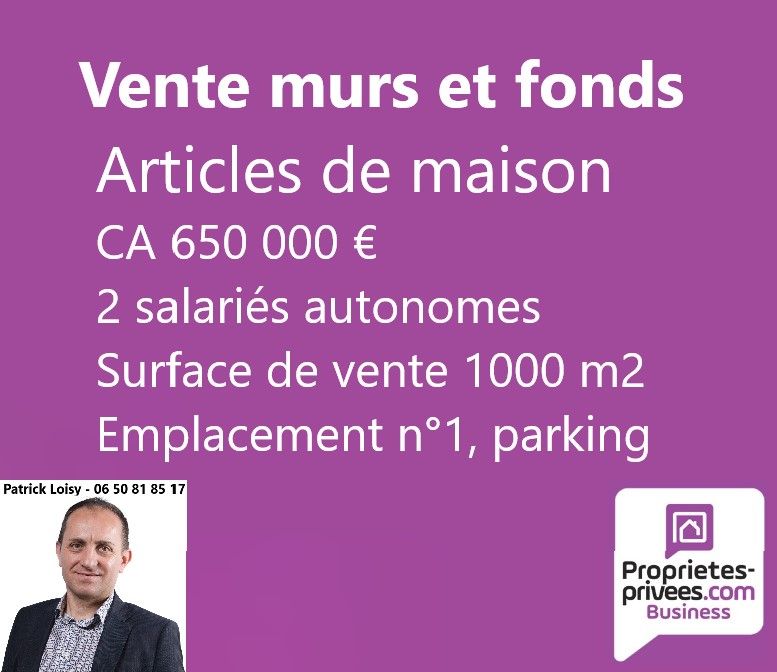 58000 NEVERS - MURS ET FONDS , MAGASIN 1.000 M²