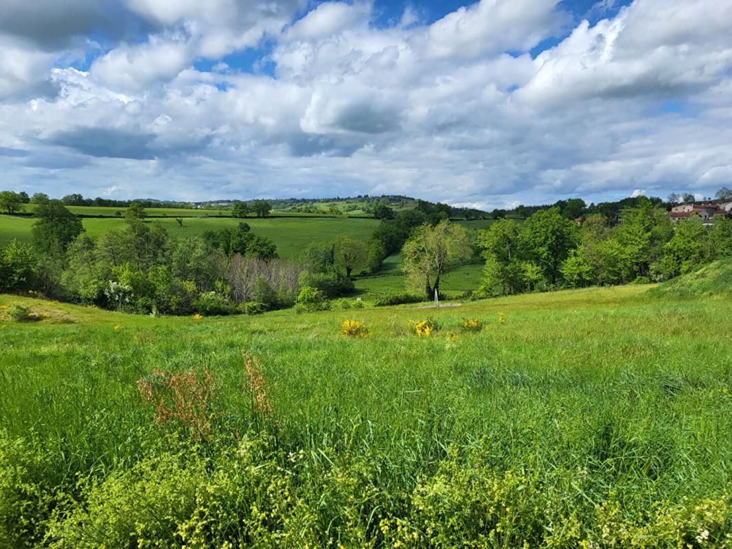 Terrain viabilisé avec vue