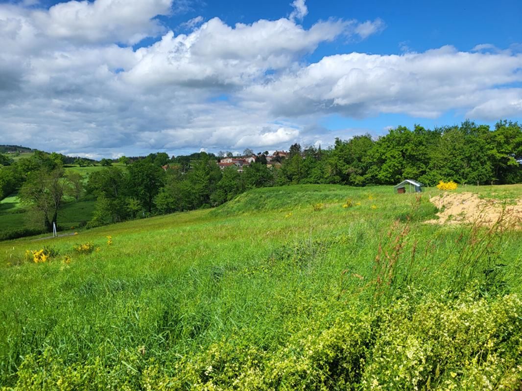 Terrain avec viabilisé avec vue