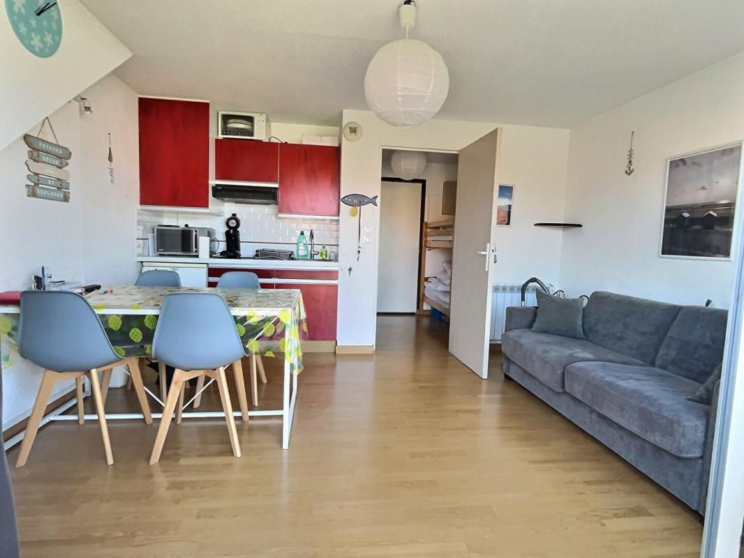HARDELOT PLAGE Centre Hardelot Plage studio alcôve 21 m2 2
