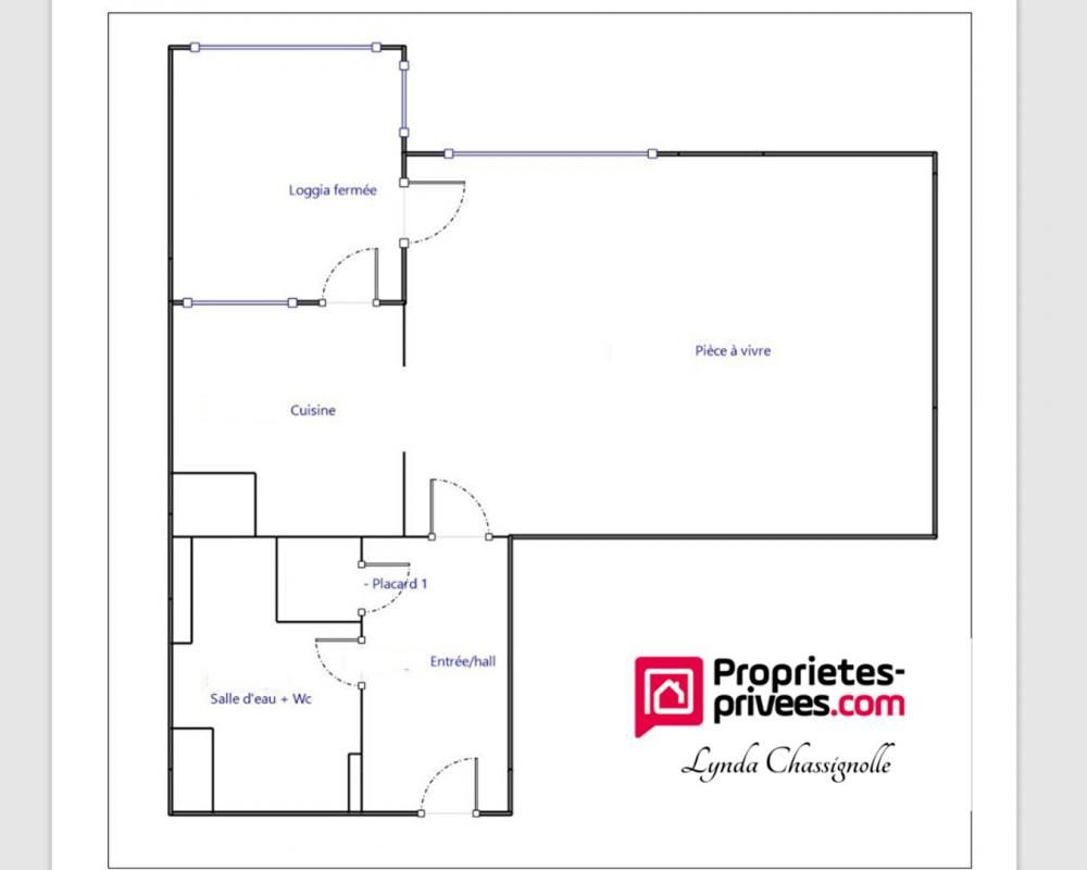 Appartement 1 pièce 30m²