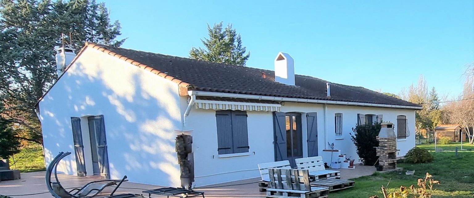Labarthe sur Lèze (31)  Maison de 130 m2 sur terrain de plus de 2000 M²