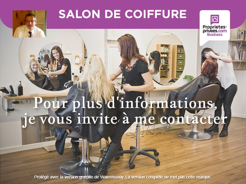 BEZIERS  CENTRE VILLE- SALON DE COIFFURE MIXTE