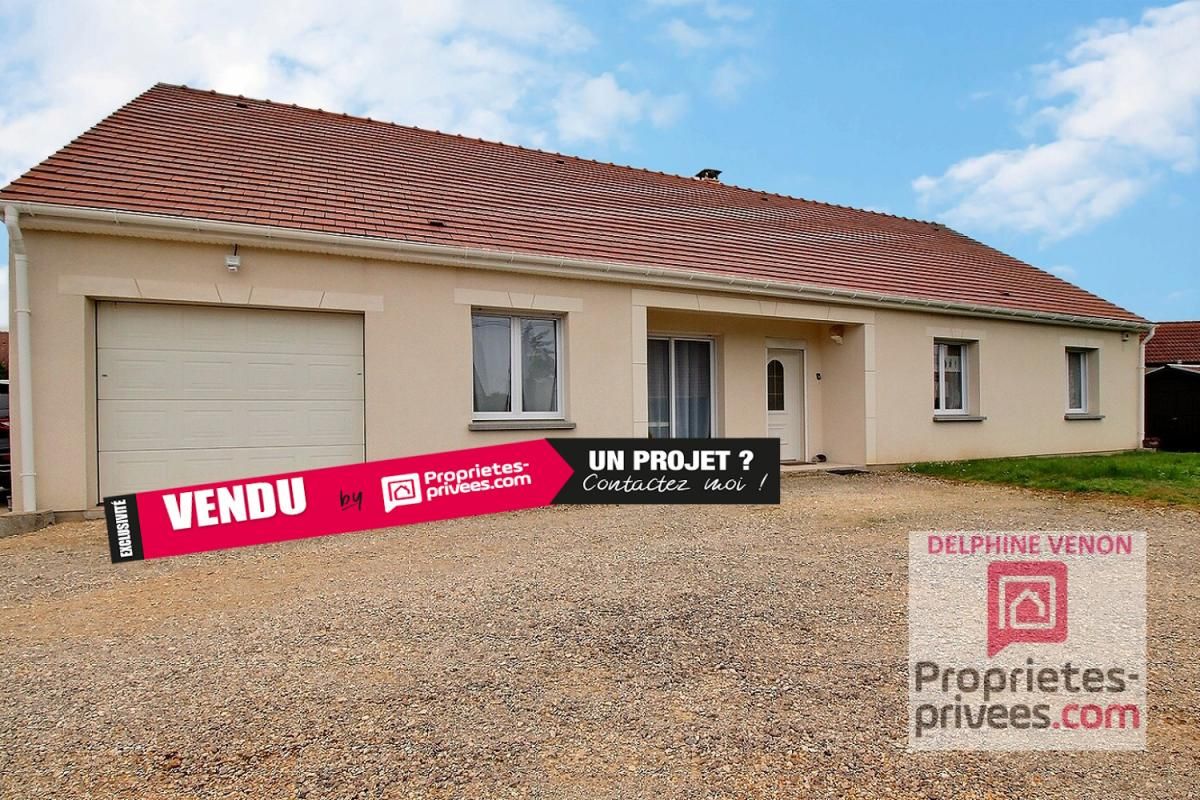 Exclusivité - Maison récente de plain pied avec 4 chambres , garage et comble aménagaeable sur un terrain de 1000 m² à Châteauneuf Sur Loire