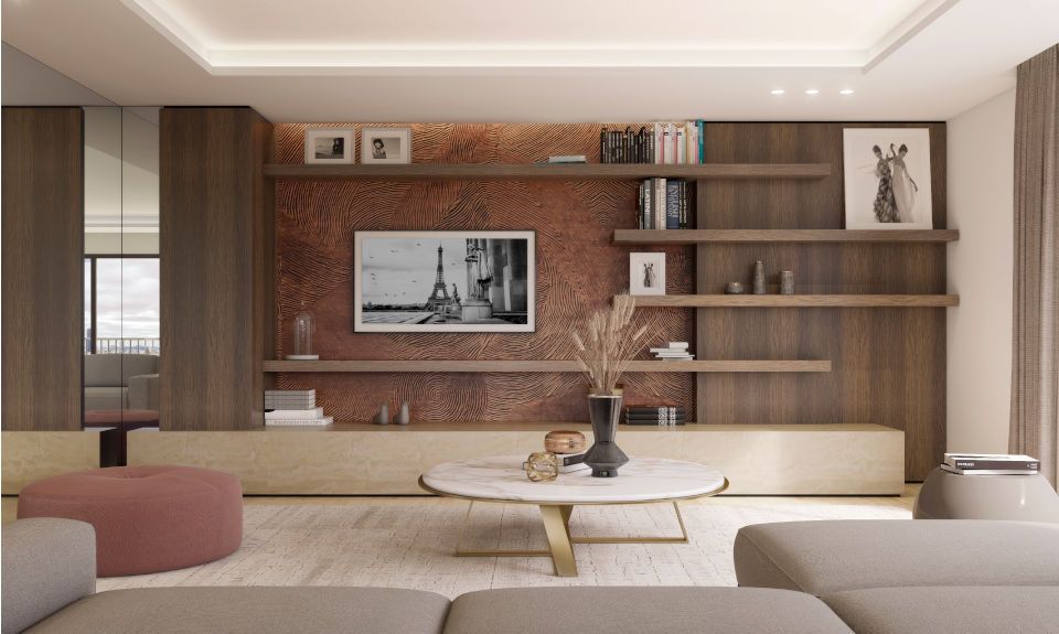 Appartement Paris 3 pièce(s) 130.50 m2