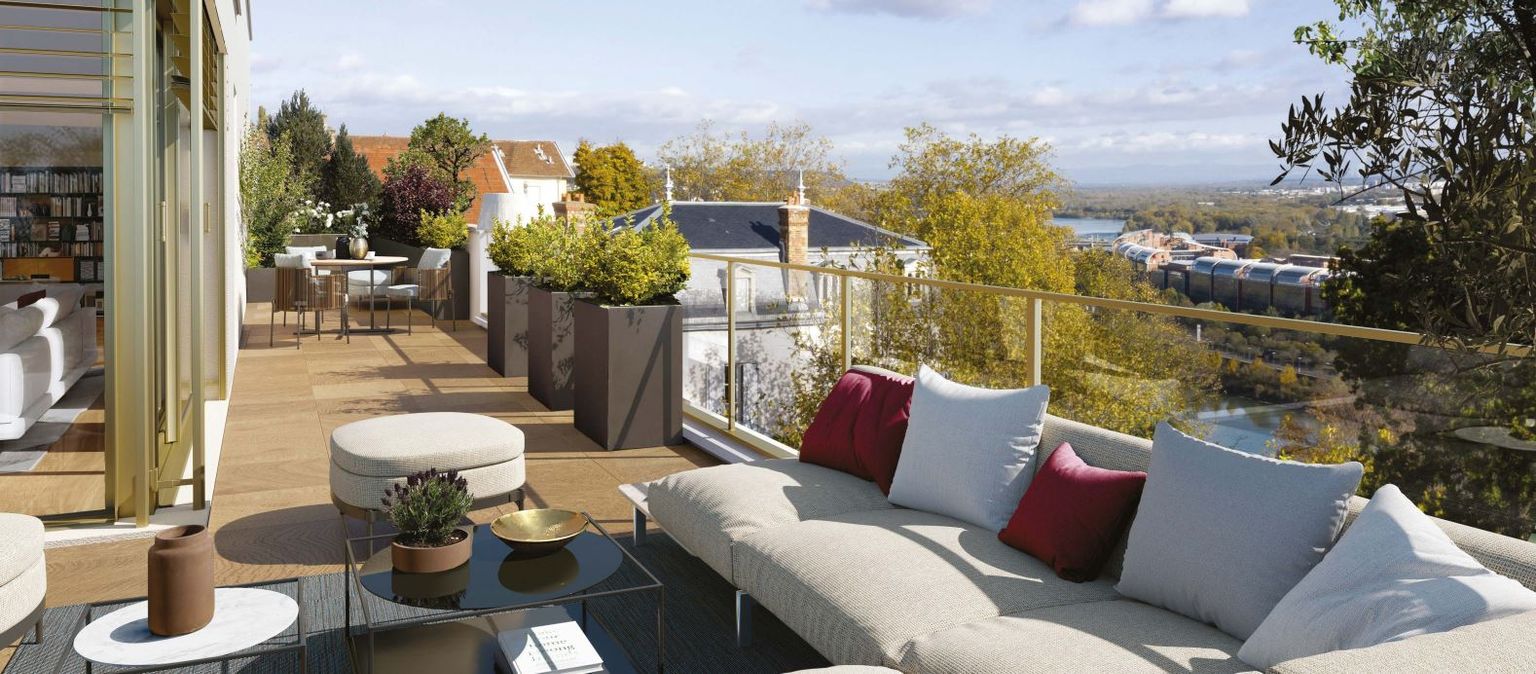 Appartement Caluire Et Cuire 5 pièce(s) 147.68 m2 ROOFTOP