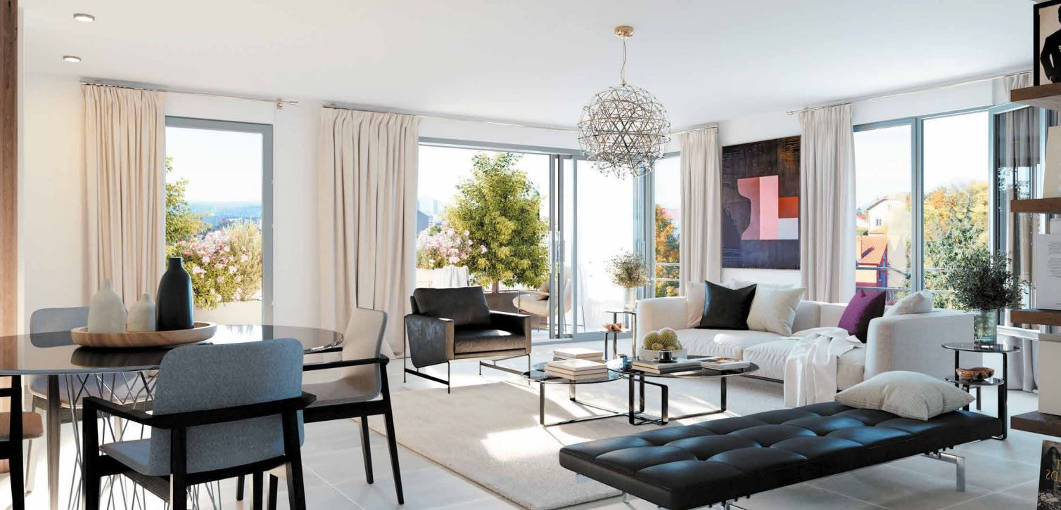 Appartement LYON 69003 DE 5 pièce(s) 185.25 m2 TERRASSE de 93.42 M²