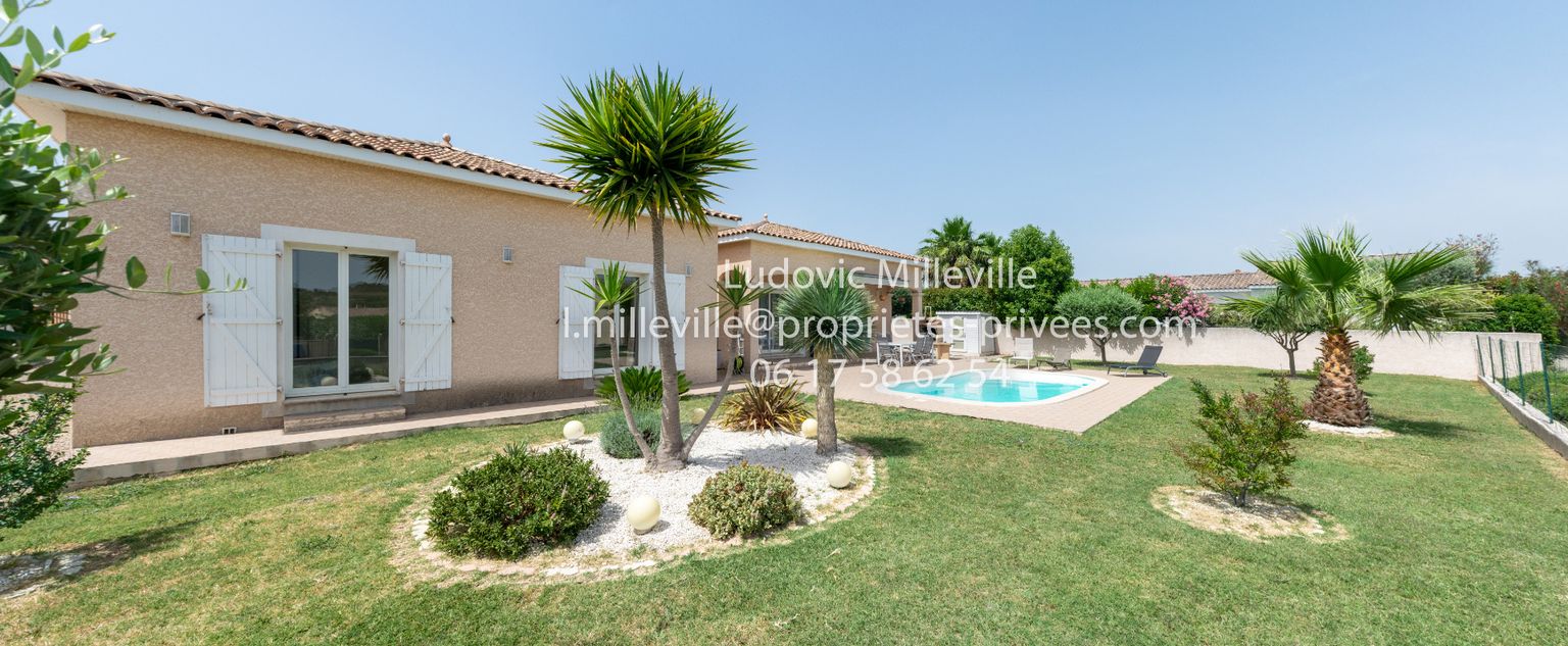 Villa type 5 de 137m² avec garage et piscine sur  1000m² de terrain