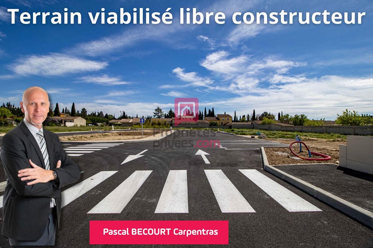 Opportunité: Terrain Calme de 644 m2 constructible, Aubignan 84810 en campagne