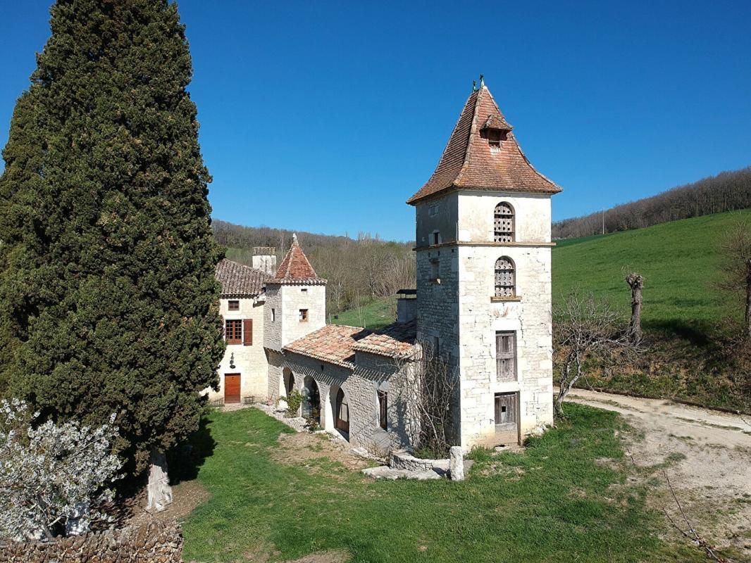 Propriété au sud de Cahors, maison autonome