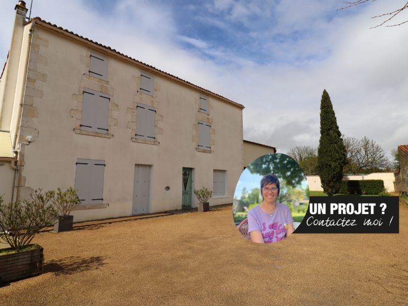 DEUX MAISONS DANS HAMEAU PROCHE MAUZE SUR LE MIGNON