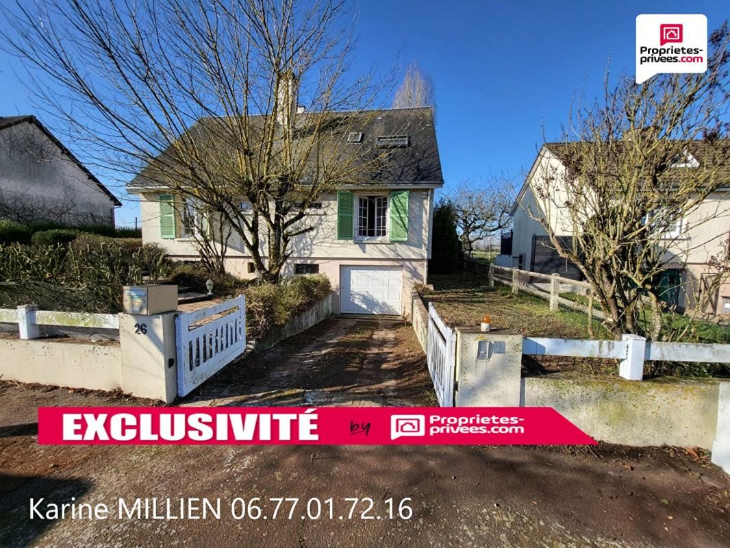 BARJOUVILLE 28630 Maison individuelle sur sous-sol total - 3 chambres - Terrain - 270 370  HAI