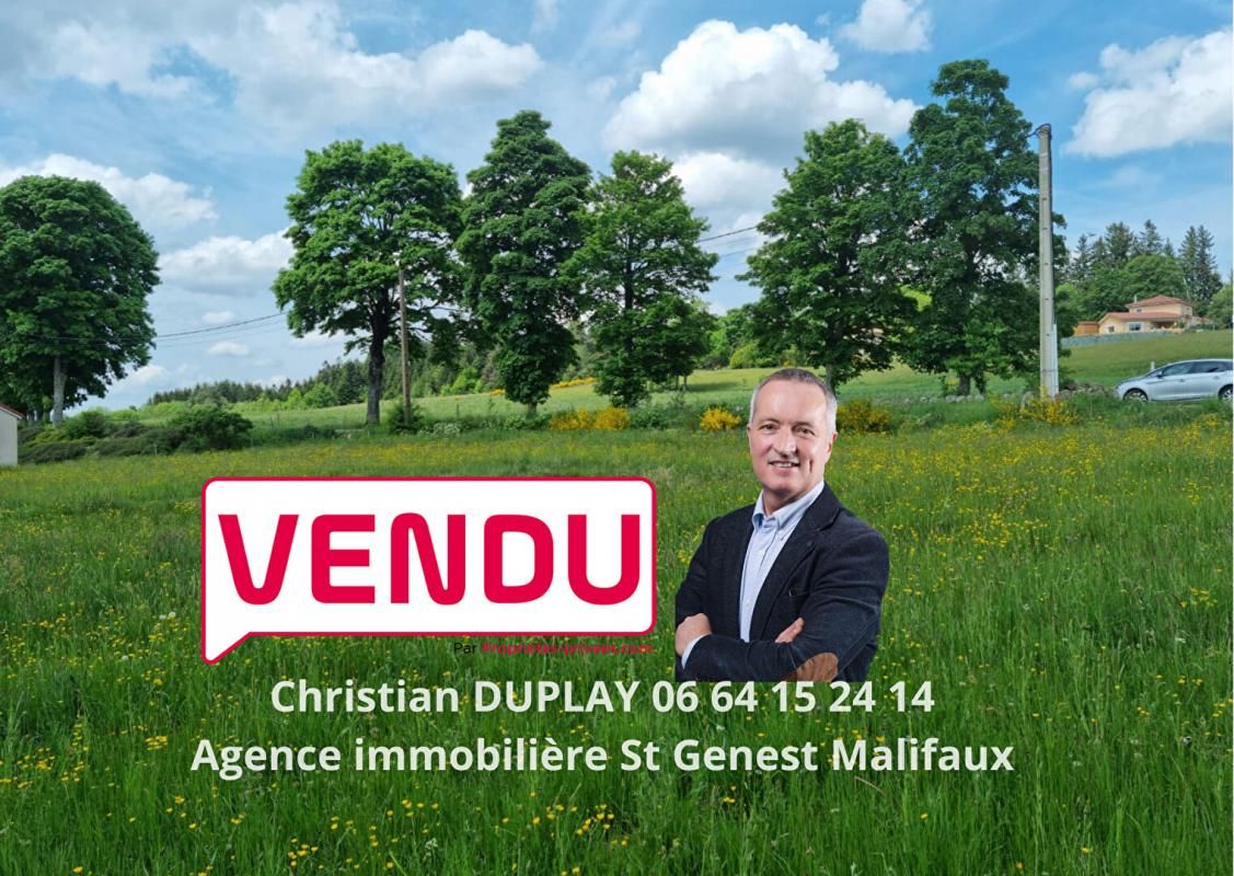 *** VENDU*** Terrain Raucoules 1491 m²
