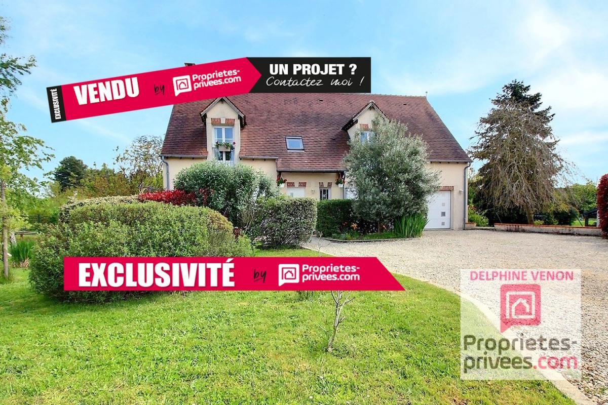 Exclusivité - Maison de 160 m² à Sigloy proche Loire sur un terrain de 1 365 m²