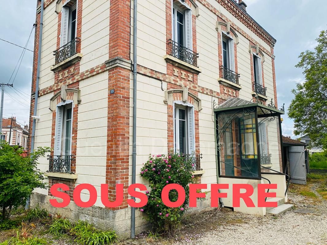 Maison proche Gare Romilly Sur Seine 5 pièces 92 m2, 417 m2 de terrain