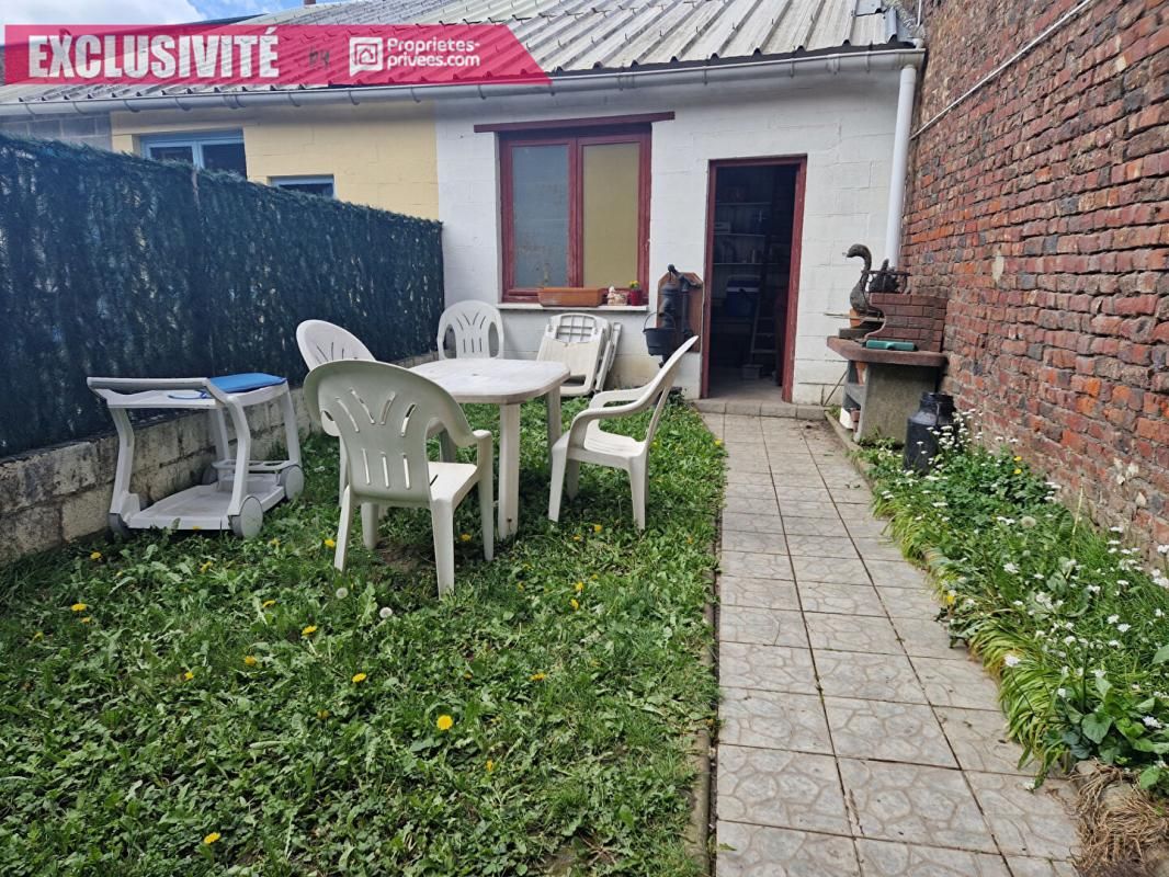 Roubaix Cartigny, Maison 1930 composée de 3 chambres, jardin, garage