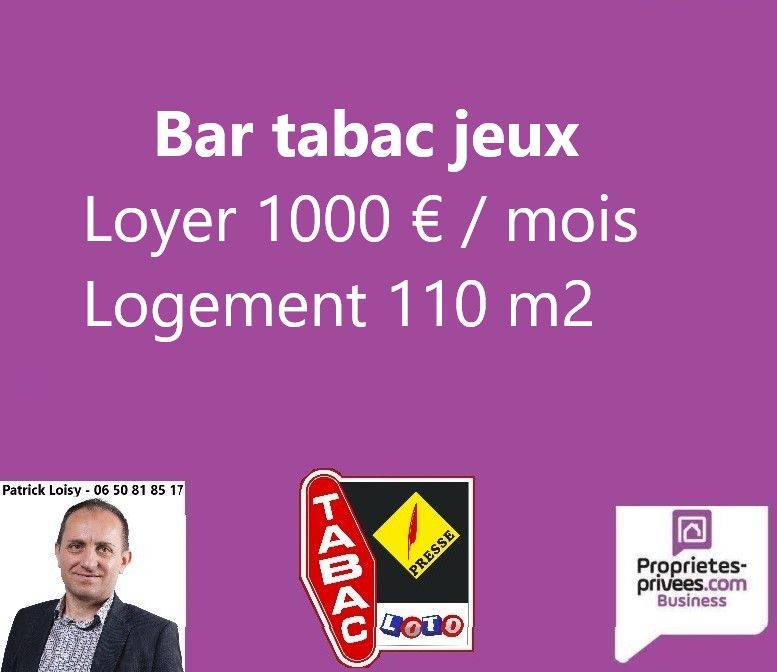 MOULINS - BAR TABAC LOTO FDJ avec LOGEMENT