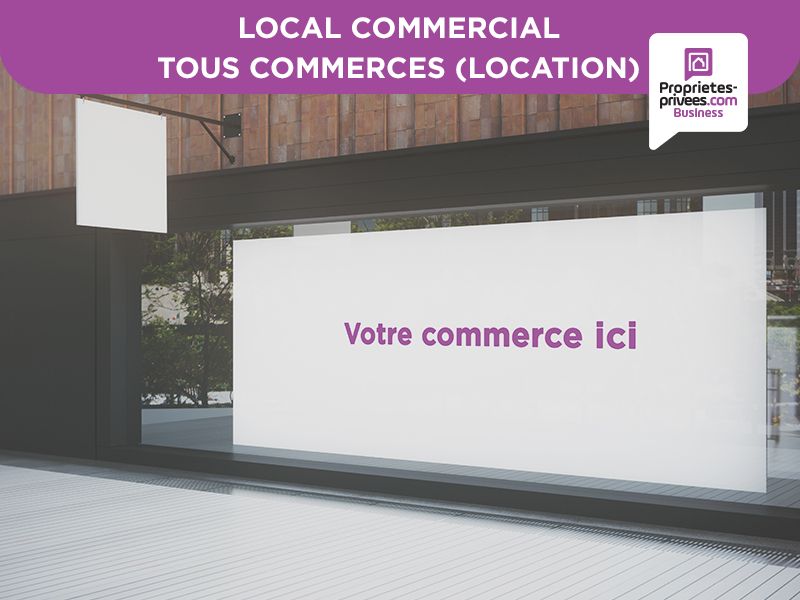 SOISSONS - LOCAL COMMERCIAL  58 m², LOCATION