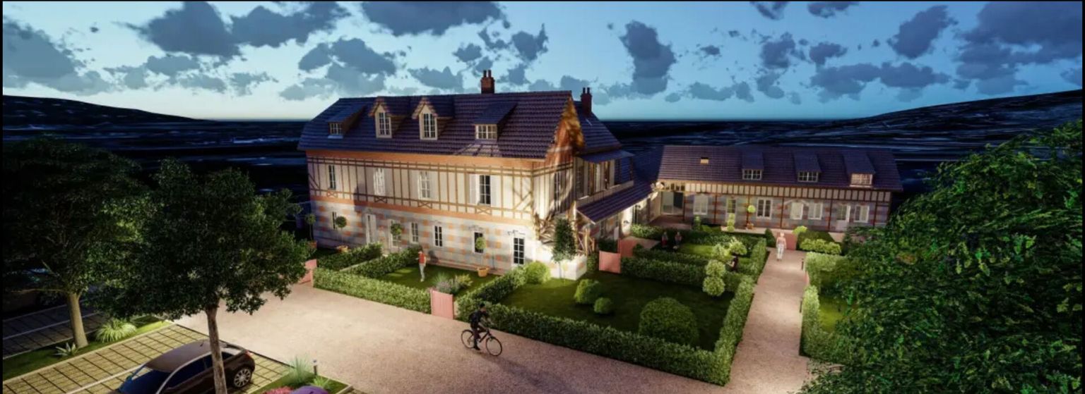 TROUVILLE-SUR-MER Trouville -Touques Duplex 2 pièces 62.22 m2 + Jardin 89,50 m2 1
