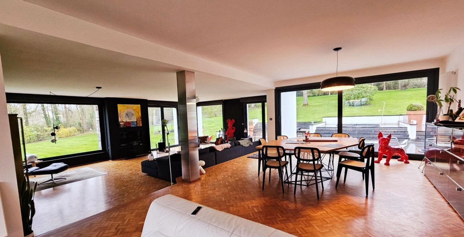 BOULOGNE-SUR-MER Maison d'architecte contemporaine 317M2, 5 chambres, parc d'1ha 3