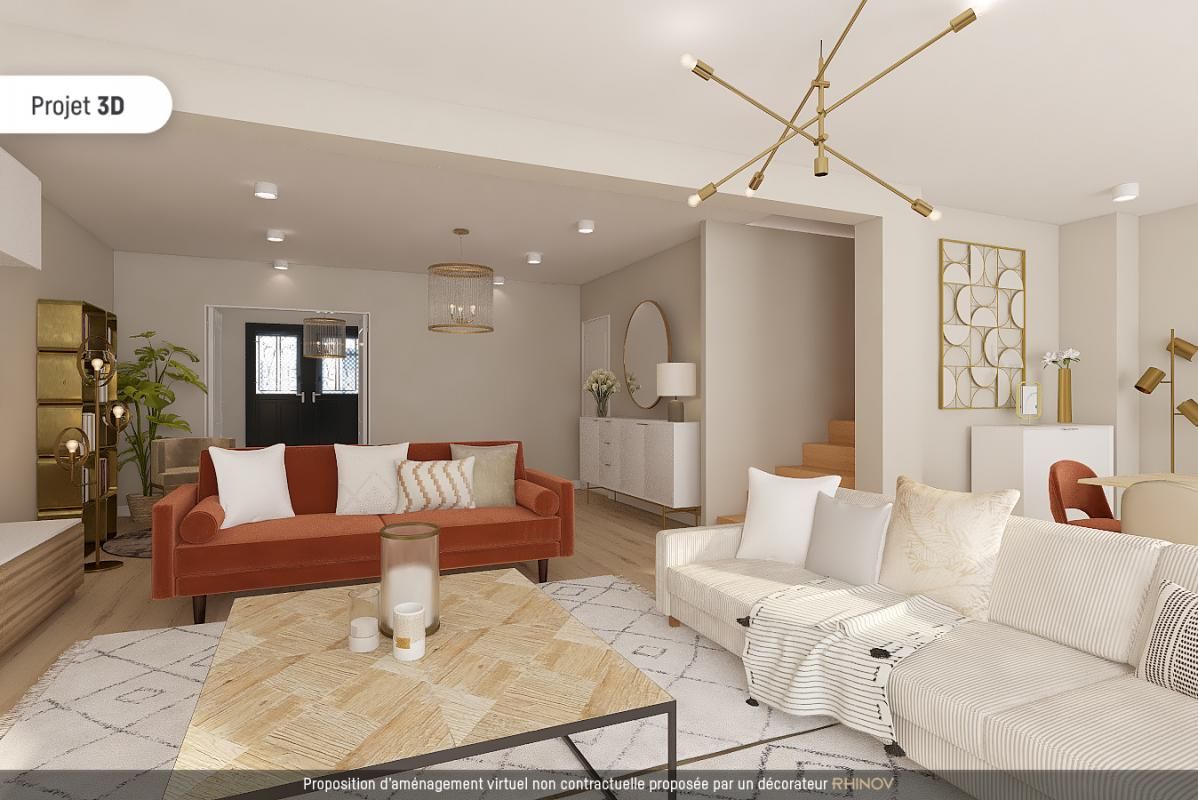 DUPLEX D'ARCHITECTE  AVEC 4 CHAMBRES  AVEC TERRASSE , JARDIN ET  DEUX  PLACES PARKING