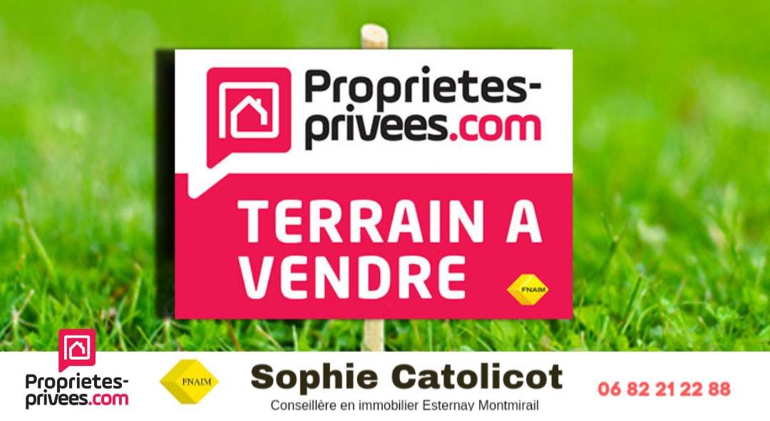 Terrain viabilisé 1270 m2- exclusivité