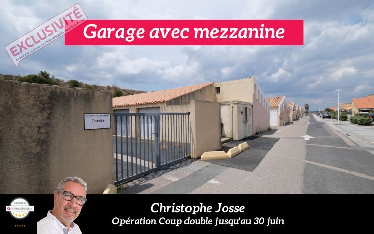 Port Leucate  Boxe fermé de 16.85 m2