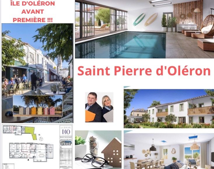 Dept 17 - Saint Pierre d'Oléron - Appartement de 3 pièce(s)  cabine de 80,06 m2 avec terrasse de 13,51m2