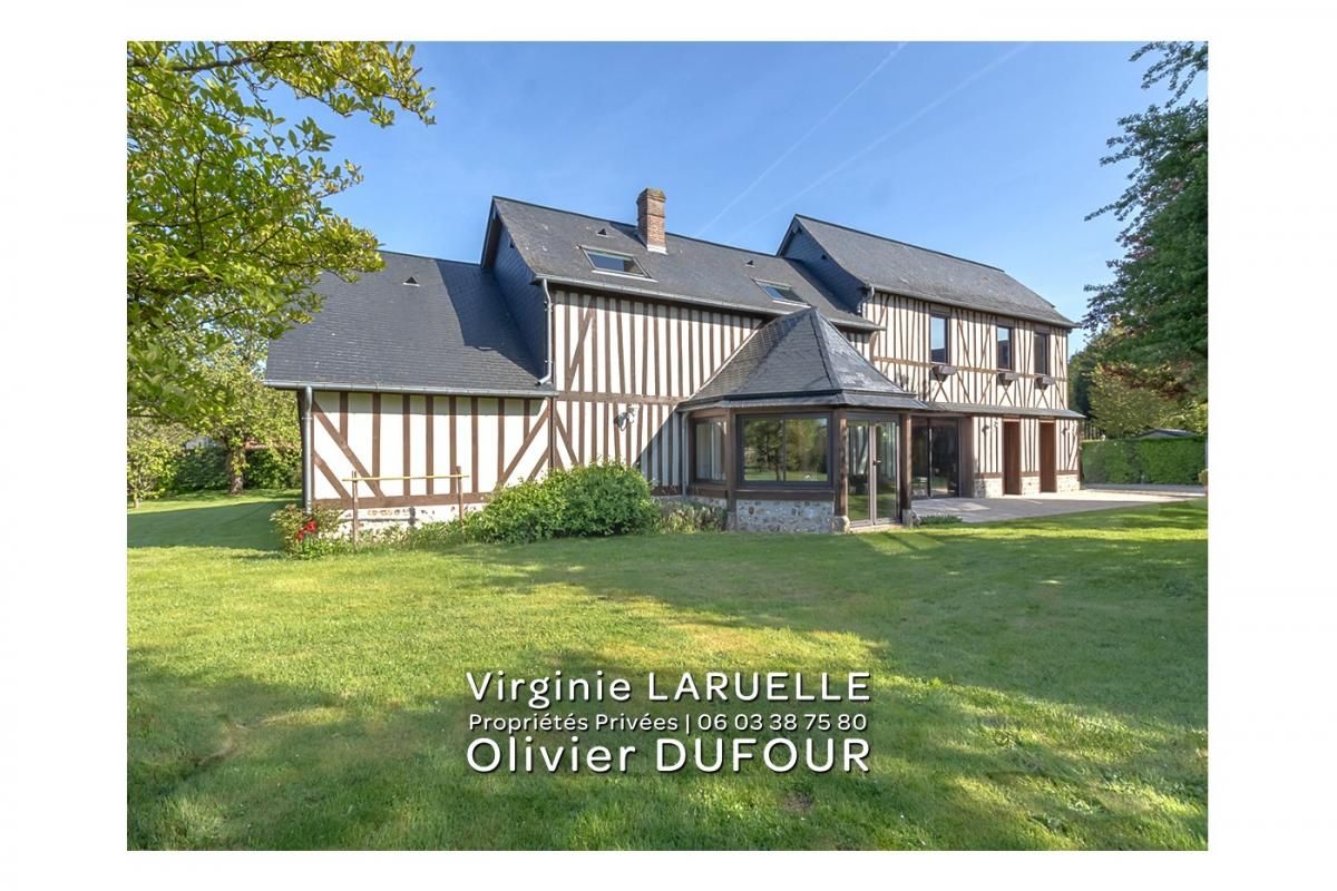 SAINT-OUEN-DU-TILLEUL Maison normande 4 chambres 1 bureau vaste garage