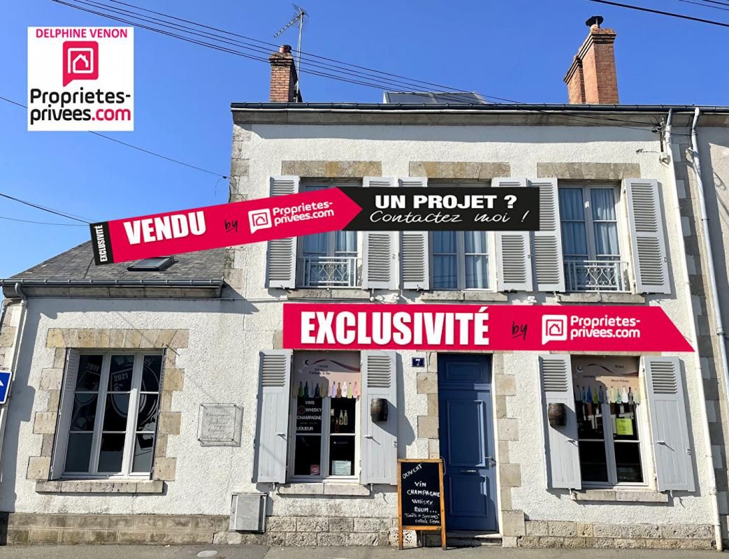 Exclusivité - Maison bourgeoise en centre ville de Chateauneuf Sur Loire sur un terrain de 378 m² environ