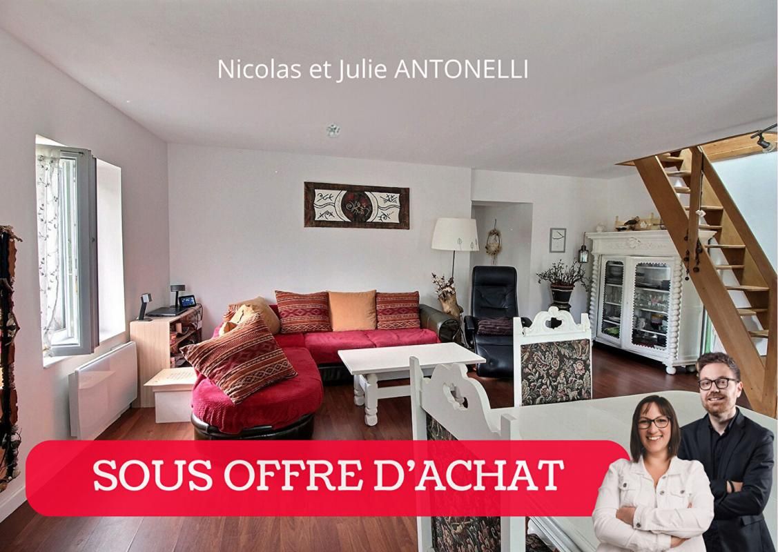 AUREC-SUR-LOIRE 43110 **EN EXCLUSIVITE** Appartement T3 de 76m² surface utile 56m² carrez 2 CHAMBRES UN BALCON  et dépendance attenante