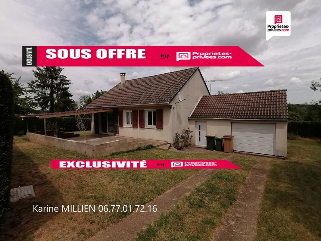 SAINT LUBIN DES JONCHERETS 28350 Maison individuelle de plain-pied - 2 chambres - Garage - Terrain 166380  HAI